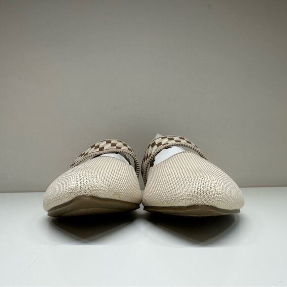 NWOB | MIA | Madeleine Ballerina Flats | Cream | Size 6 M US - Picture 6 of 14